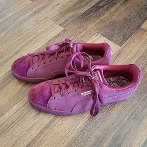 Puma suede sneakers